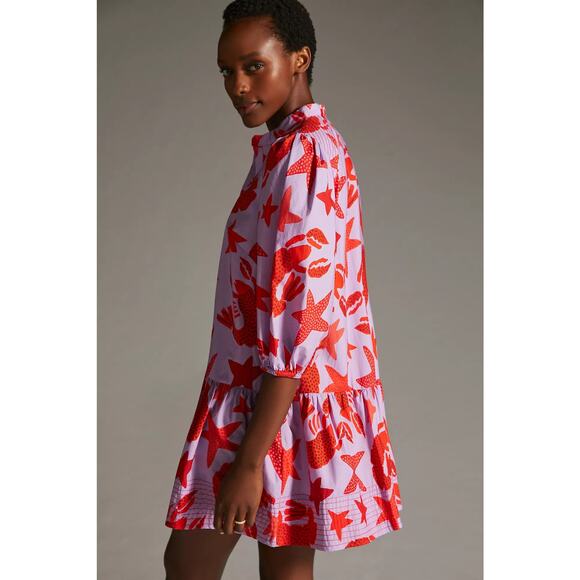 Farm Rio Lobster Sky Mini Dress - Picture 2 of 4